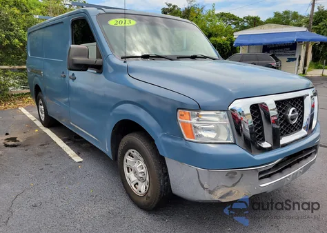 2013 Nissan Nv Cargo Nv2500 Hd Sv V6 из США, поврежденный, VIN 1N6BF0KX7DN100796